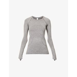 Texas Tech Swiftly Tech 2.0 Long Sleeve Slate Grey Shirt Size 6 NWT